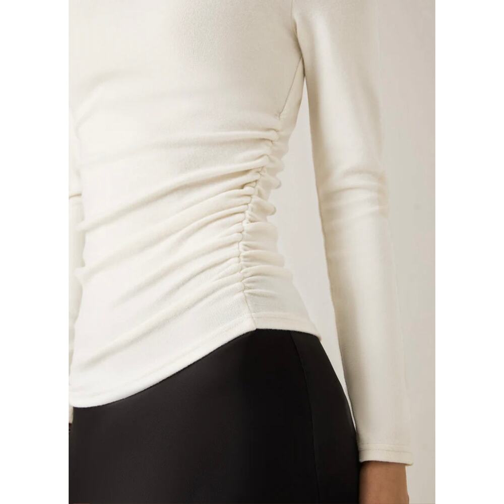 OGL Thermal Ruched Sides Tuckable Mockneck Top SIZE XS NWT - Picture 6 of 6